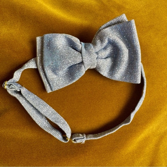 Ice Blue Bow Tie - Picture 6 of 6